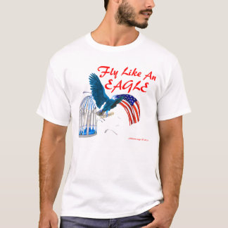 Flyg som en örn t shirt