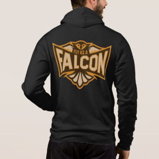 Flyg som Falcon Sepia T Shirt