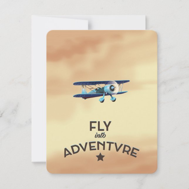 Flyg till Äventyr (Framsida)