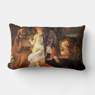 Flyg till Egypten (Caravaggio) Lumbarkudde