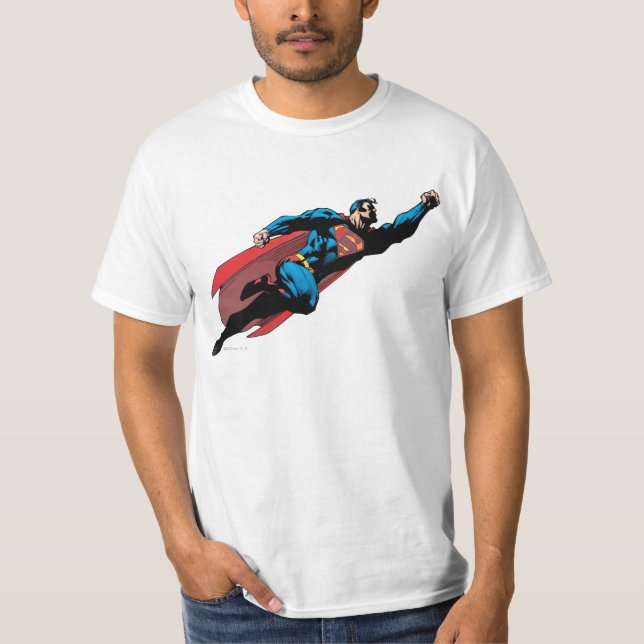 Flyg till högerna - Tecknad Tee Shirt (Framsida)