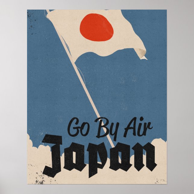 Flyg till Japan Poster (Framsidan)