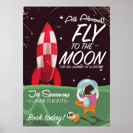 Flyg till Måne Poster! Poster