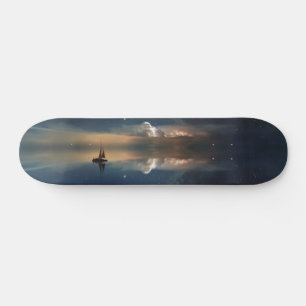 Flyg till molnen mini skateboard bräda 18,5 cm