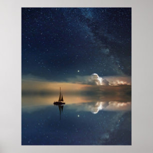 Flyg till molnen poster