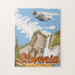 Flyg till Slovenien Pussel