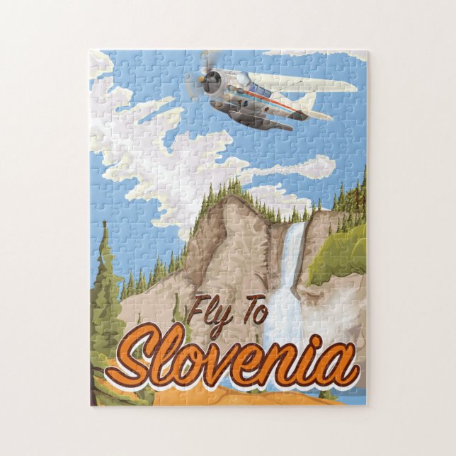 Flyg till Slovenien Pussel (Vertikal)