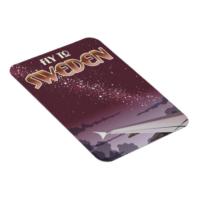 Flyg till Sverige Magnet (Högersidan)