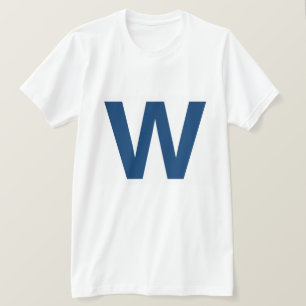 Flyg till W, Chicago Baseball Manar mot Shirt Tee