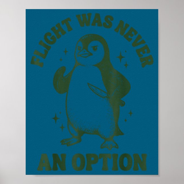 Flyg var aldrig ett alternativ  poster (Framsidan)
