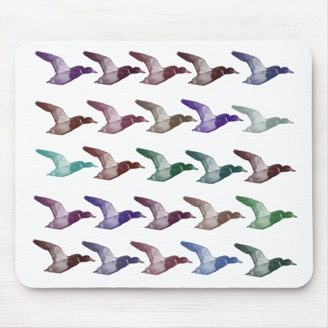Flyga ankan Mousepad Musmatta (Framsidan)