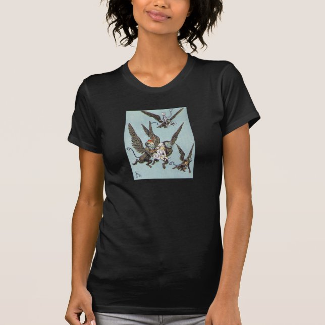 Flyga apafärg tee shirt (Framsida)