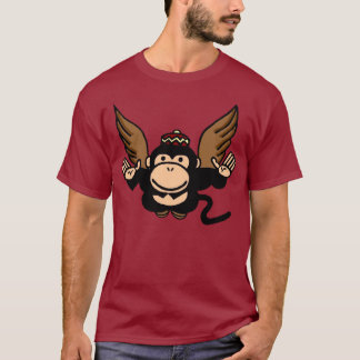 Flyga apaskjortan t shirt