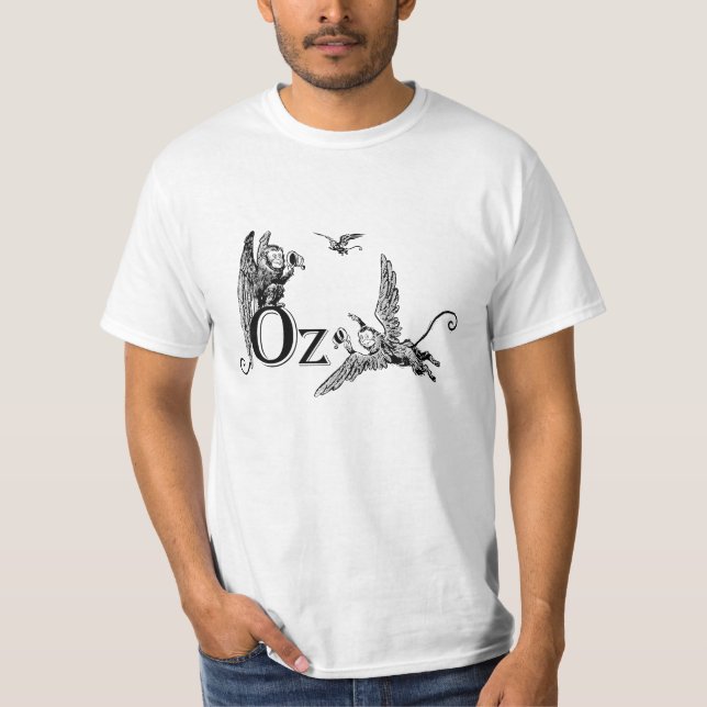 Flyga apatshirten - Wizard of Oz - Monkies! Tee Shirt (Framsida)