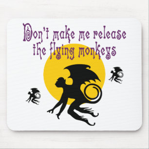 Flyga apor Mousepad Musmatta