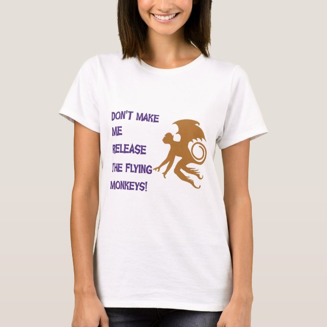 Flyga apor t shirt (Framsida)
