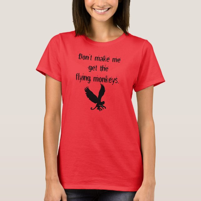 Flyga apor t shirt (Framsida)