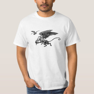 flyga apor! Wizard of Oz apaskjorta Tee Shirt