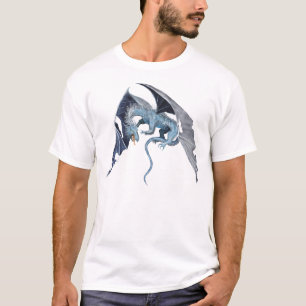 Flyga blåttdraken t-shirt