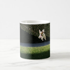 Flyga den jackRussell muggen Kaffemugg