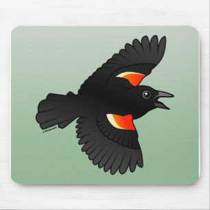 Flyga denpåskyndade blackbirden musmatta