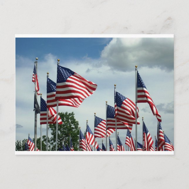 flyga din flagga vykort (Framsida)