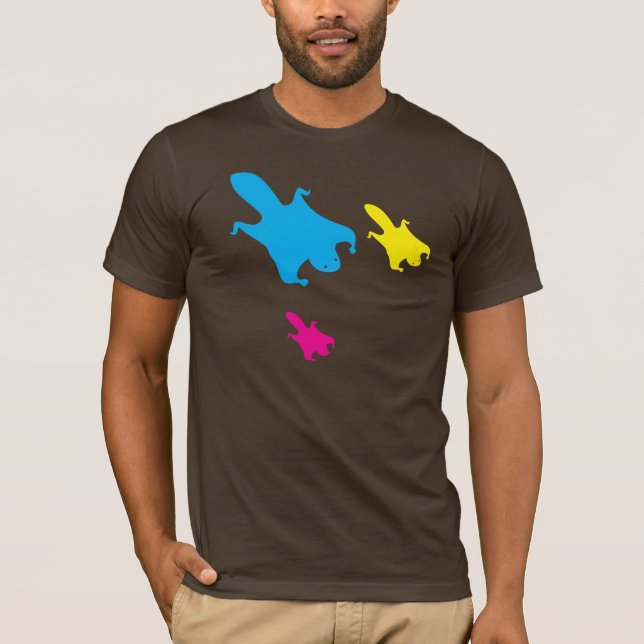 Flyga ekorrar tee (Framsida)