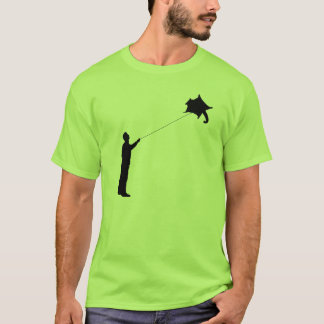 Flyga en sockerglidflygplandrake tee