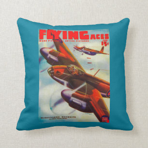 Flyga esstidskriften täcka 5 kudde