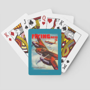 Flyga esstidskriften täcka 5 spel kort