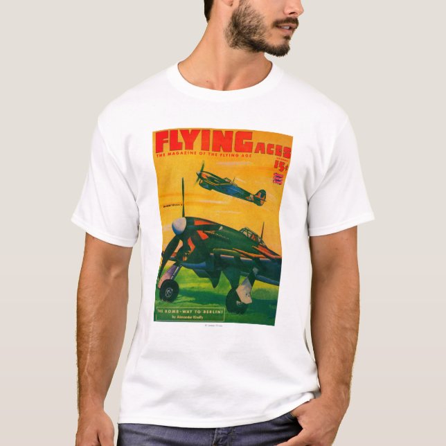 Flyga esstidskriften täcka 5 t shirt (Framsida)