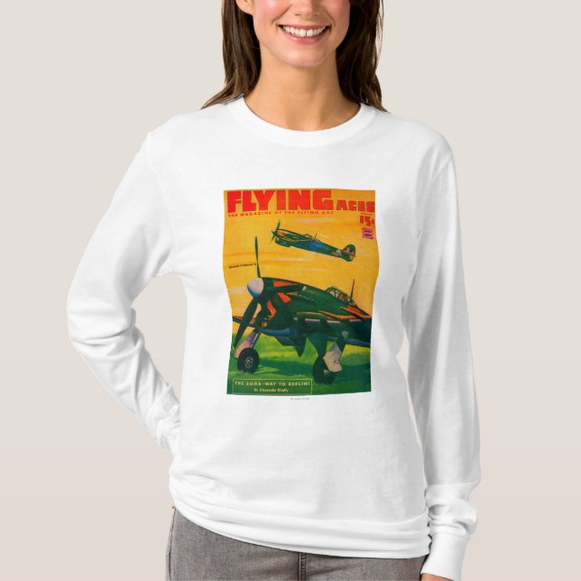 Flyga esstidskriften täcka 5 t-shirt (Framsida)