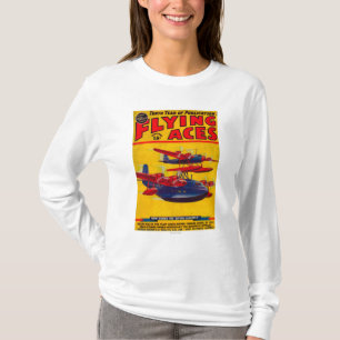 Flyga esstidskriften täcka t-shirt