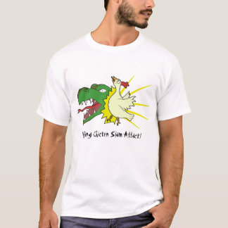 Flyga feg Slamattack! Tee Shirt