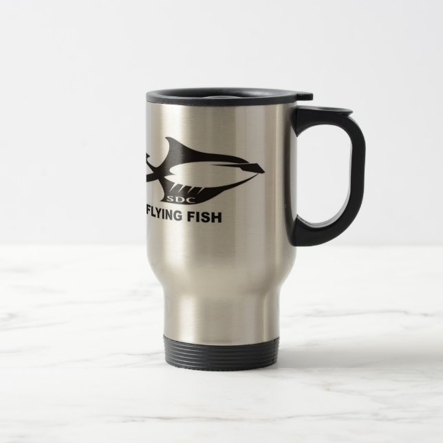 Flyga fisktravel mug resemugg (Höger)