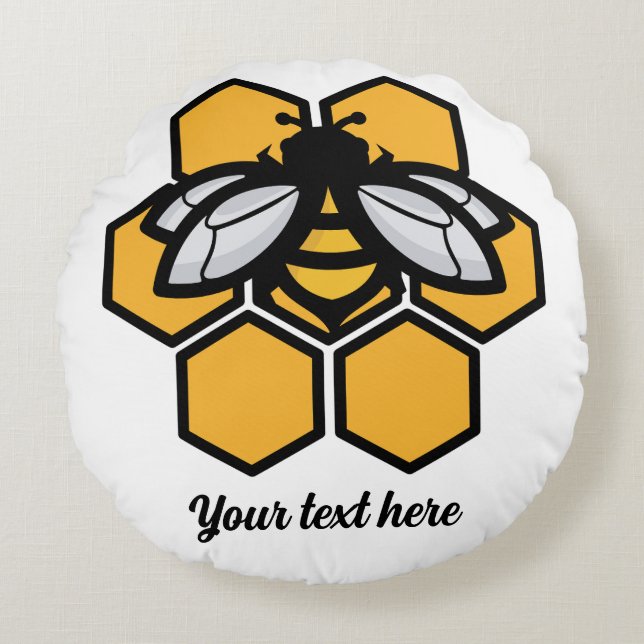 flyga iväg rund kudde (Framsidan)