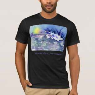 Flyga kranar t-shirt