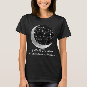 Flyga mig till den enorma T skjortan för måne Shirt