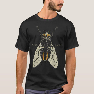 Flyga Rollig Insekt Djur Lat DIY Enkel T Shirt