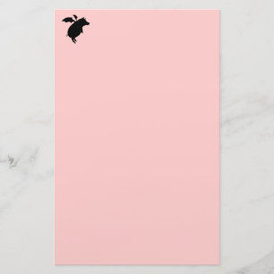 Flyga som är piggy brevpapper