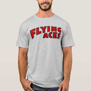Flyga suppleant för logotyp för skjorta för ess t shirt