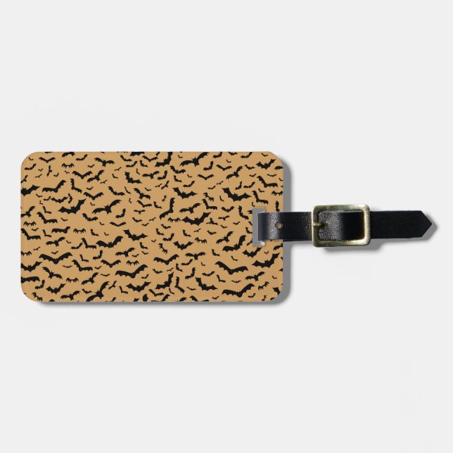 Flyga svartfladdermöss bagagebricka (Horisontell Framsida)