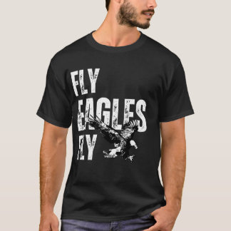 Flygålar Flygande Vintage Flygande örninspiration T Shirt
