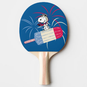Flygande Ace Snoopy på ispun Pingisracket