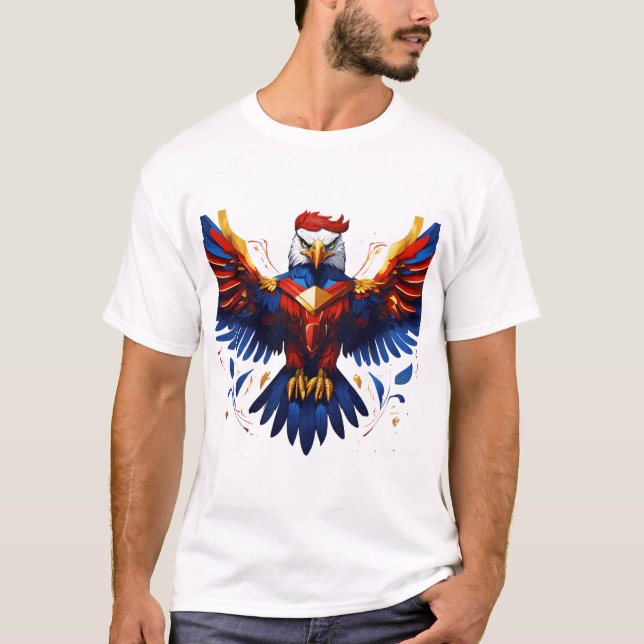 ’Flygande agle’ T Shirt (Framsida)