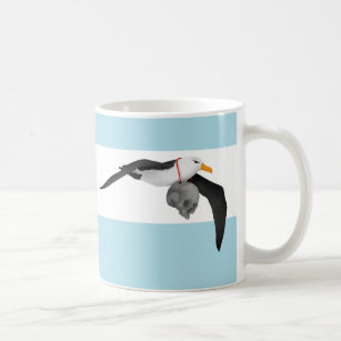 Flygande Albatross med humant skal Kaffemugg