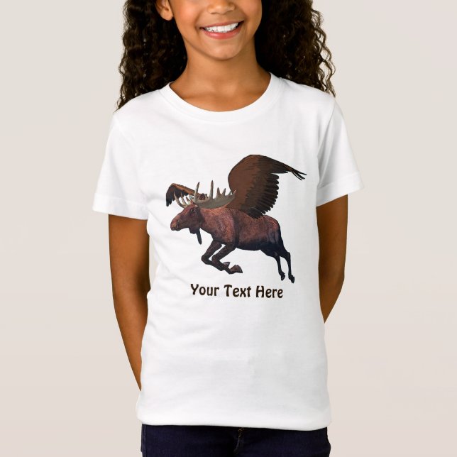 Flygande Älg T-shirt (Framsida)