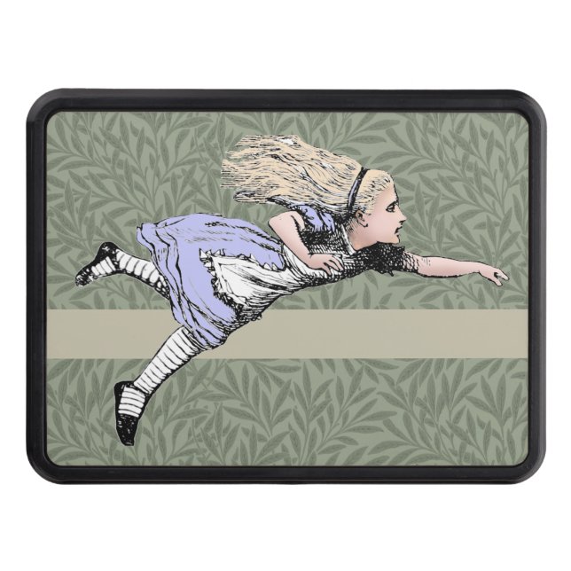 Flygande Alice i Wonderland Tittar Glass Dragkroksskydd (Framsidan)