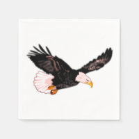 Flygande amerikanska Örn Napkins