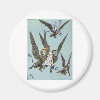 Flygande apor Färg Magnet